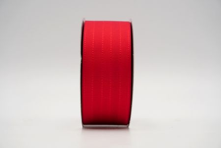 Red Fret Pattern Grosgrain Ribbon_K1747-K21